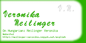 veronika meilinger business card
